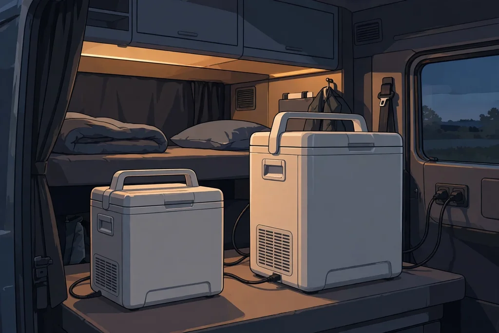 12V coolers in a sleeper cab