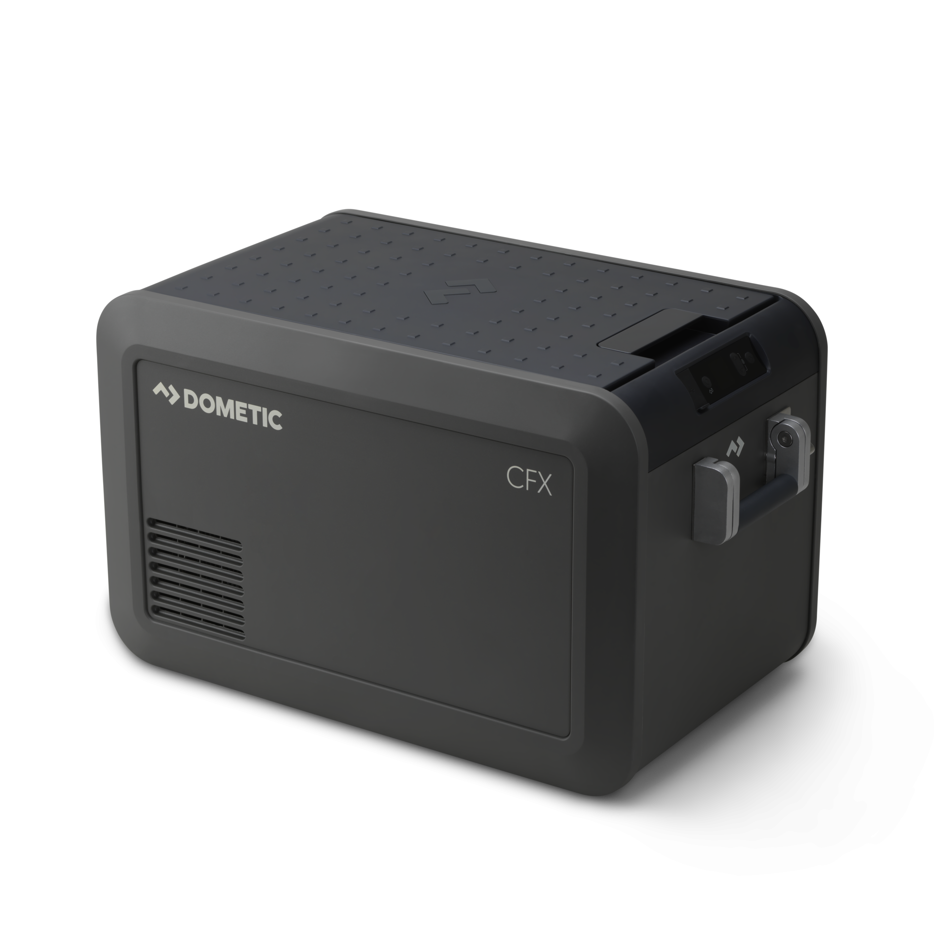 Dometic CFX5 35 electric cooler, front view