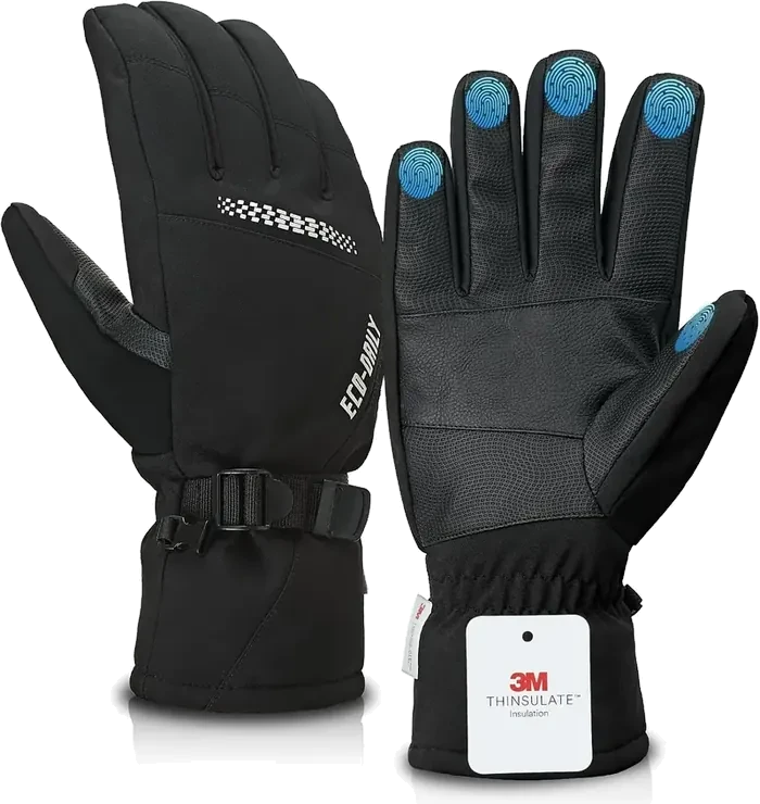 Eco-daily touchscreen winter work gloves