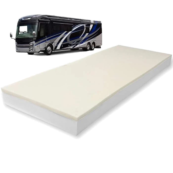 Foamma 5 inch firm foam bunk mattress replacement for truck and RV bunks