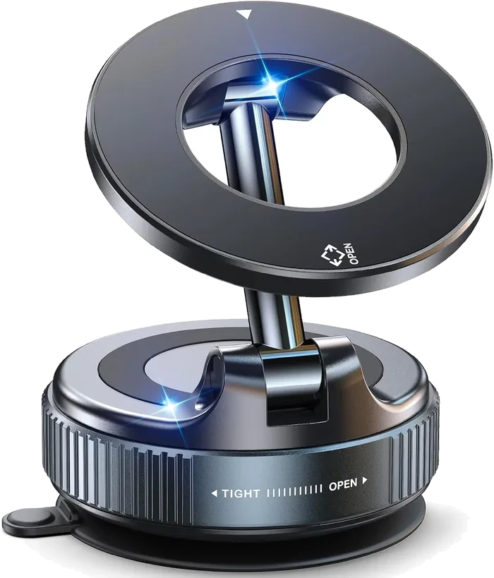 Jononser magnetic phone mount with suction base