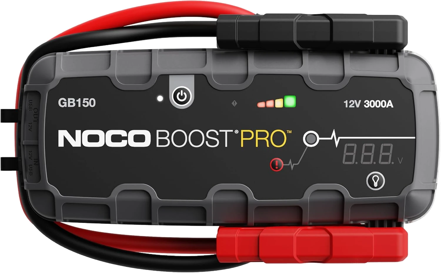 NOCO Boost Pro GB150 3000A portable jump starter, product photo