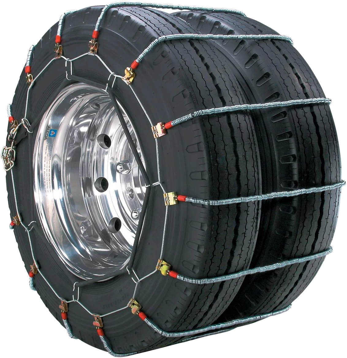Security Chain Company TA3945 alloy radial truck dual tire chains, product photo