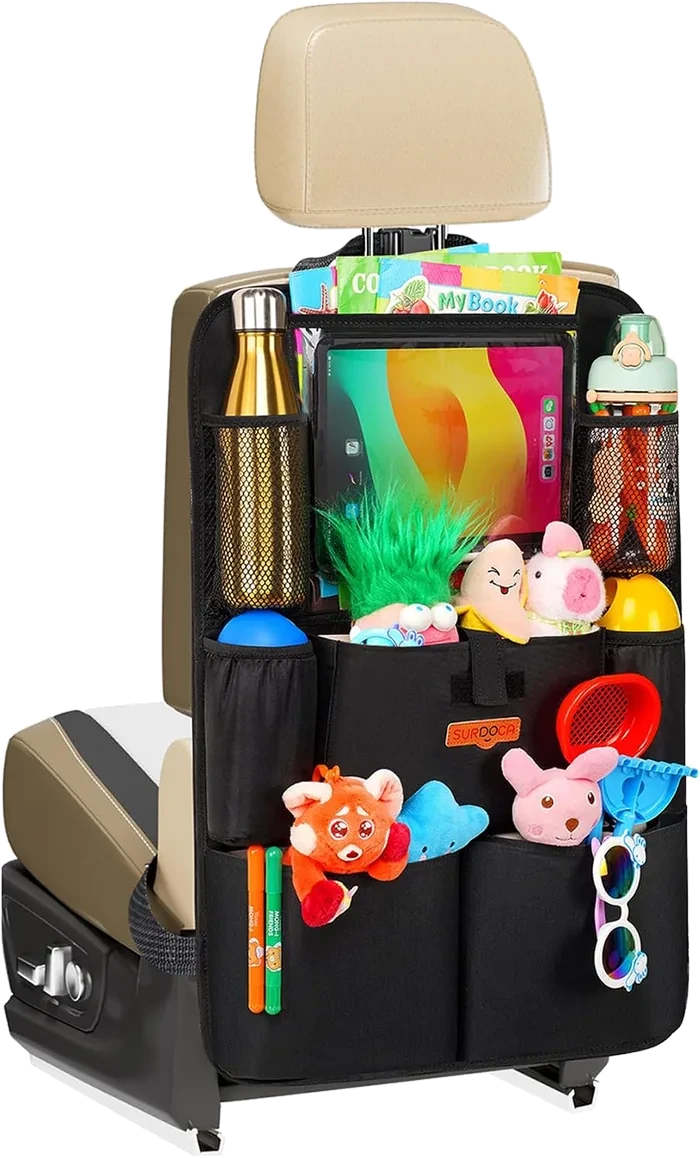 SURDOCA backseat organizer with tablet holder